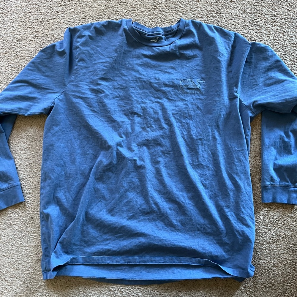 Vineyard Vines Blue Long Sleeve Tee